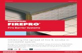 Fire Barrier Systems Datasheet - Rockwool · PDF fileFire Barrier systems offer labour-saving solutions to prevent fire and smoke spread within roof and ceiling voids for all general