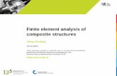 Finite element analysis of composite structuresdrone.fsid.cvut.cz/mcmfolder/FEA_composites_2016.pdf · 3 Introduction –FEA of composite structures Finite element analysis of composite