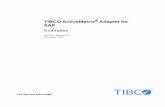 TIBCO ActiveMatrix Adapter for SAP Installation · PDF file† TIBCO ActiveMatrix Adapter for SAP Configuration and Deployment Read this manual for instructions on how to create, configure,
