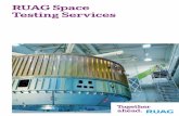 RUAG Space Testing Services · PDF filetensile testing machines and static load ... is available to measure the Leeb Hardness ... or HR by using a conversion table. – Vickers Hardness