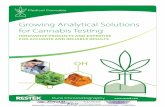 Growing Analytical Solutions for Cannabis Testing Cannabis-Growing...Growing Analytical Solutions for Cannabis ... Medical Cannabis. Growing Analytical Solutions for Cannabis Testing