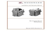 TG-13 and TG-17 · PDF fileManual 04042 TG-13 and TG-17 Governors Woodward 1 Chapter 1. General Information Description The Woodward TG-13 and TG-17 are mechanical-hydraulic speed