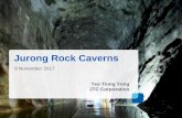Jurong Rock Caverns - sprojm.org.sg Slide - Teo Tiong Yeo... · Typical Specification of a Cavern Storage Gallery. 9 • Our caverns are unlined • Caverns roofs are below groundwater
