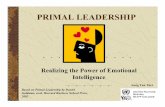 Primal Leadership - Realizing the Power of Emotional ...unpan1.un.org/intradoc/groups/public/documents/UNSSC/UNPAN008601.pdfPRIMAL LEADERSHIP Realizing the Power of Emotional ... The