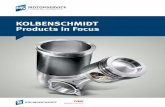 KOLBENSCHMIDT Products in Focus - ms- · PDF file• As a development partner for piston ... • Piston rings for petrol, diesel ... in undesirable friction inside the engine. KOLBENSCHMIDT