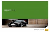 RENAULT CLIO · PDF fileWHO BETTER THAN RENAULT TO SERVICE YOUR RENAULT? The 4+ package comes as standard with your new Renault car, van or Z.E. vehicle.* 4 - Warranty