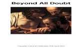 Beyond All Doubt · PDF fileWe gather in the presence of God Come let us worship ... Forgive us Lord for the fauts special to us which we lay before you in silence ... let your Spirit