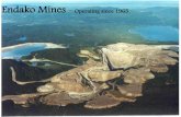 Endako Mines - Minerals Northmineralsnorth.ca/files/Endako - Working Mines.pdf · •$498 Million dollar budget •52,000 tonne per day mill –36’ SAG and 2 x 22’Ball Mills –14