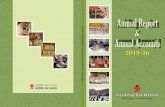 Annual Report Annual Accounts - Government of India ... · PDF fileANNUAL REPORT & ANNUAL ACCOUNTS ... Activities in line with Beti Bachao Beti Padao have been ... who inspired them