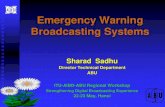 Emergency Warning Broadcasting Systems EWBS-and-ABU- Activities-bf... · Emergency Warning Broadcasting Systems ... Dissemination of Tsunami Warning 24. ... EWBS signals embedded