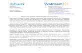 MEDIA STATEMENT FROM BHARTI AND WALMARTonline.wsj.com/public/resources/documents/IWALMARTF100913.pdf · Bharti Retail will continue to operate ‘easyday’ retail stores ... Bharti