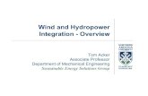 Wind and Hydropower Integration: Overview - Smith Collegejcardell/Readings/Wind/Wind-Hydro Integr.pdf · Sustainable Energy Outline Solutions zWhat is wind and hydropower Integration?