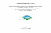 California Air Resources Board Greenhouse Gas ... · PDF file2017-08-14 · TCC GHG Quantification Methodology . For CCI Funding Eligible project types, CARB staff developed this Quantification