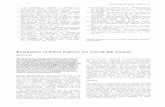 Evaluation of Filter Fabrics for Use in Silt Fencesonlinepubs.trb.org/Onlinepubs/trr/1981/832/832-002.pdf · Evaluation of Filter Fabrics for Use in Silt Fences ... A third test,