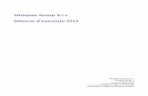 Olimpias Group S.r.l. bilancio d’esercizio 2014 · PDF fileincidenza della voce acquisti di prodotti collegati al nuovo ramo industriale avente ... (Proventi )e oneri operativi (2.046)