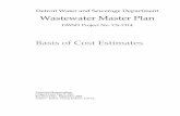 Wastewater Master Plan - Detroit Water and Sewerage …dwsd.org/downloads_n/about_dwsd/masterplan_waste… ·  · 2011-07-125 Cost Index ... Wastewater Treatment Plant Ongoing Repair
