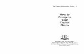 How to Compute Your - Income Tax ... - Income Tax … Pamphlets/how... · How to Compute Your Capital Gains INCOME TAX DEPARTMENT ... I. Computation of Total Income 1 II. Computation