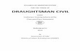 SYLLABUS OF SEMESTER SYSTEM FOR THE TRADE OF DRAUGHTSMAN · PDF fileSYLLABUS OF SEMESTER SYSTEM FOR THE TRADE OF ... Syllabus for the Trade of Draughtsman Civil under CTS ... glazed