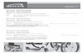 QUICKIE 7 -   s Manual Quickie ® 7R Adjustable Quickie ® 7RS (welded) Supplier: This manual must be given to the rider of this wheelchair. Rider: Before using this