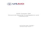 ADS Chapter 566 - Personnel Security Investigations and ... · PDF fileADS Chapter 566 - Personnel Security Investigations and Clearances ... Personnel Security Investigations and