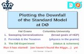 The D0 Experiment - nevis.columbia.eduevans/talks/osu02.pdf · H.Evans OSU Seminar - 10-Apr-02 1 Plotting the Downfall of the Standard Model ... Where’s the Antimatter? Weak vs.