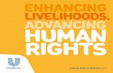 ENHANCING LIVELIHOODS, ADVANCING HUMAN RGI HTS - Unilever · PDF filePaul Polman addressing the Third UN Forum on Business and Human Rights. UNILEVER HUMAN RIGHTS REPORT 2015 1 We’re