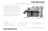 AT – Series Reverse Osmosis Systems - Commercial RO · PDF fileAT – 1000 Reverse Osmosis System FLEXEON AT – Series Reverse Osmosis Systems set the industry standard with a compact,