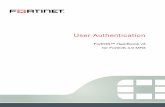 FortiOS Handbook: User Authentication - Fortinet Docs docs. · PDF file · 2014-01-1049 Authentication ... Configuring Fortinet Single Sign On with Novell networks. . . . . . . .