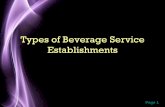 Types of Beverage Service Establishments - Wikispaces2+-+Types+of... · Types of Beverage Service Establishments. Page 2 ... catering chiefly to women ... different from places such