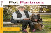 INTERACTIONS MAGAZINE Say Hello, Wave Goodbye · PDF fileSay Hello, Wave Goodbye The story of Max the Love Dog PAGE 6 8 EDUCATE 10 DEMONSTRATE ... It’s hard not to wonder what his