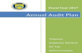Table of Contents - United States Department of the … – Office of Audit Fiscal Year 2017 Annual Audit Plan Fiscal Year 2017 Annual Audit Plan Table of Contents Fiscal Year 2017