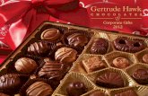 Gift Baskets - Gertrude Hawk Chocolates - The Finest ... · PDF fileyou with a simple shipping and gift message template ... Chocolate Bars - Variety Gift ... Choose šom a varie•