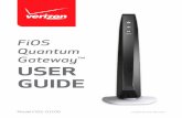 FiOS Quantum Gateway USER GUIDEprojects.duncanchase.me/VZW/VerizonBHR4_UserGuide.pdfModel FiOS-G1100 ©2014 Verizon Wireless FiOS Quantum Gateway™ USER GUIDE