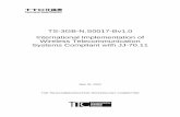 TS-3GB-N.S0017-Bv1.0 International Implementation Implementation of Wireless Telecommunication ... Implementation of Wireless Telecommunication Systems ... is standardized based on