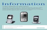 Information DECT_S3-SL3-M2_datasheet.pdf Information Cordless Telephones for HiPath Systems Alongside the system-specific HiPath telephones, Siemens offers additional cordless phones