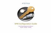 VPN Configuration Guide - VPN Tracker - #1 VPN Client for ... · PDF fileIntroduction This configuration guide helps you configure VPN Tracker and your Cisco VPN gateway to establish