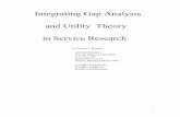 Integrating Gap Analysis and Utility Theory in Service ...bordley.org/publications/econ/quality4.pdf · 2 Integrating Gap Analysis and Utility Theory in Service Research Abstract