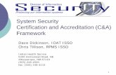 System Security Certification and Accreditation …personal.utulsa.edu/~james-childress/cs5493/Lectures/NIST/NISTrisk.pdf · System Security Certification and Accreditation (C&A)