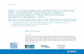 EMC CLOUD-ENABLED INFRASTRUCTURE FOR · PDF fileWhite Paper EMC Solutions Abstract This white paper focuses on high availability and application mobility add-on bundle of the on-premises