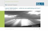 Layout Optimization – What Are We Optimizing and How? · PDF fileLayout optimization ... In light of fixed and layout- dependent factors and ... position required number of turbines