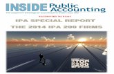 Top 200 Accounting Firms List - Home Page - Plattinsidepublicaccounting.com/.../INSIDE-Public-Accounting_2014_IPA-… · SEPTEMBER 2014 – IPA 200 INSIDE PUBLIC ACCOUNTING / 3 ...