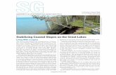 UW Sea Grant | Stabilizing Coastal Slopes on the Great …ready.wi.gov/CoastalErosion/StabilizingCoastalSlopes.pdfThis geological legacy is important partly because ... UNIVERSITY