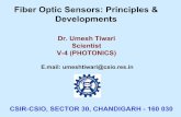 Fiber Optic Sensors: Principles &  · PDF fileFiber Optic Sensors: Principles & Developments. OUTLINE FIBER OPTIC SENSOR BASICS ... acceleration, vibration, acoustics,