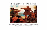 Nephi’s Psalm - Ningapi.ning.com/.../NephisPsalm.pdf · Nephi’s Psalm Ancient prophet ... (broken heart) led by the Lord’s voice, we are ﬁlled with the Holy Ghost and the