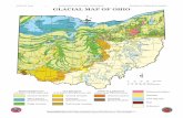 Glacial map of Ohio · PDF fileto as the Pleistocene Epoch or, ... the edge of the glacier, forming terminal or end ... Glacial map of Ohio Created Date: