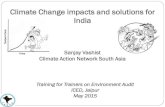 Climate Change impacts and solutions for India - ICEDiced.cag.gov.in/wp-content/uploads/C-21/iCED 19th May Climate... · Climate Change impacts and solutions for India ... 365 ppm