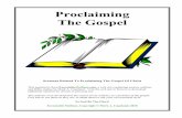 Proclaiming The Gospel - Executable Outlinesexecutableoutlines.com/pdf/proc_so.pdf · Sermons Related To Proclaiming The Gospel Of Christ ... are we ashamed to talk about Jesus? ...