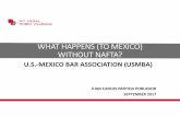 WHAT HAPPENS (TO MEXICO) WITHOUT NAFTA? - U.S. …usmexicobar.org/.../partida_internationaltrade_panel.pdf ·  · 2017-09-29instrument for economic growth in the region, and particularly