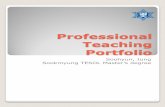 Professional Teaching Portfolio - SOOKMYUNG TESOL …tesolma.com/uploads/3/4/5/9/34595919/soohyun_jung.pdf · This professional teaching portfolio ... assignment to avoid confusion