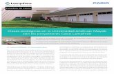 Clases ecológicas en la Universidad Anáhuac Mayab con los ... · PDF filecon los proyectores Casio LampFree ... abordar la variedad de ofertas de programas educacionales, la Universidad